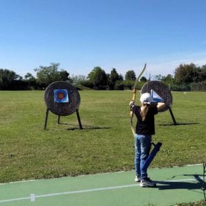 Tiro con arco en el Lido