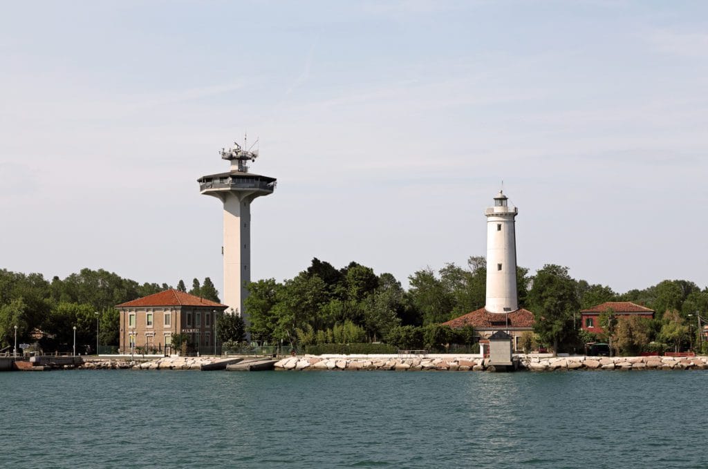 The Alberoni lighthouse