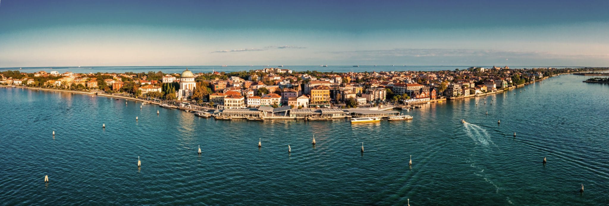 Wie kommt man nach Venedig mit dem Auto Lido di Venezia
